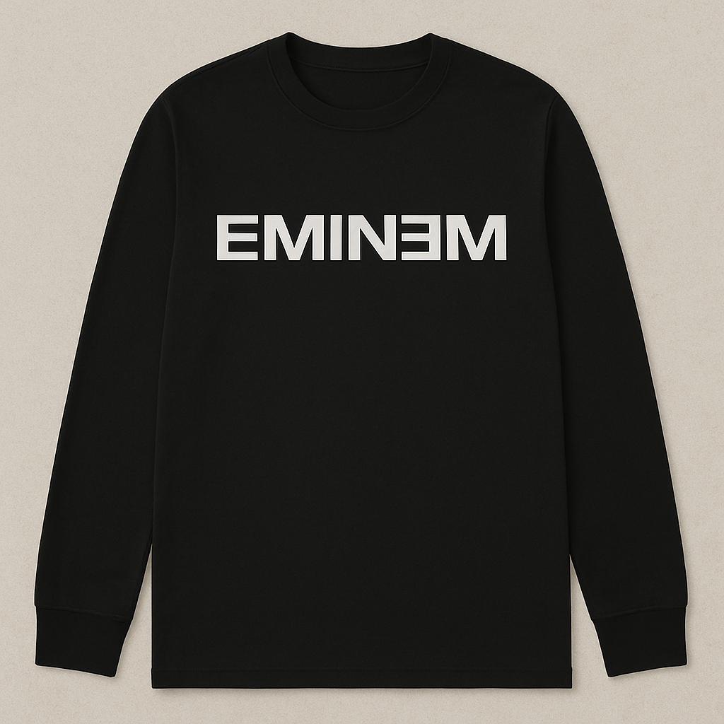 Eminem Classic Logo T-Shirt Long Sleeves