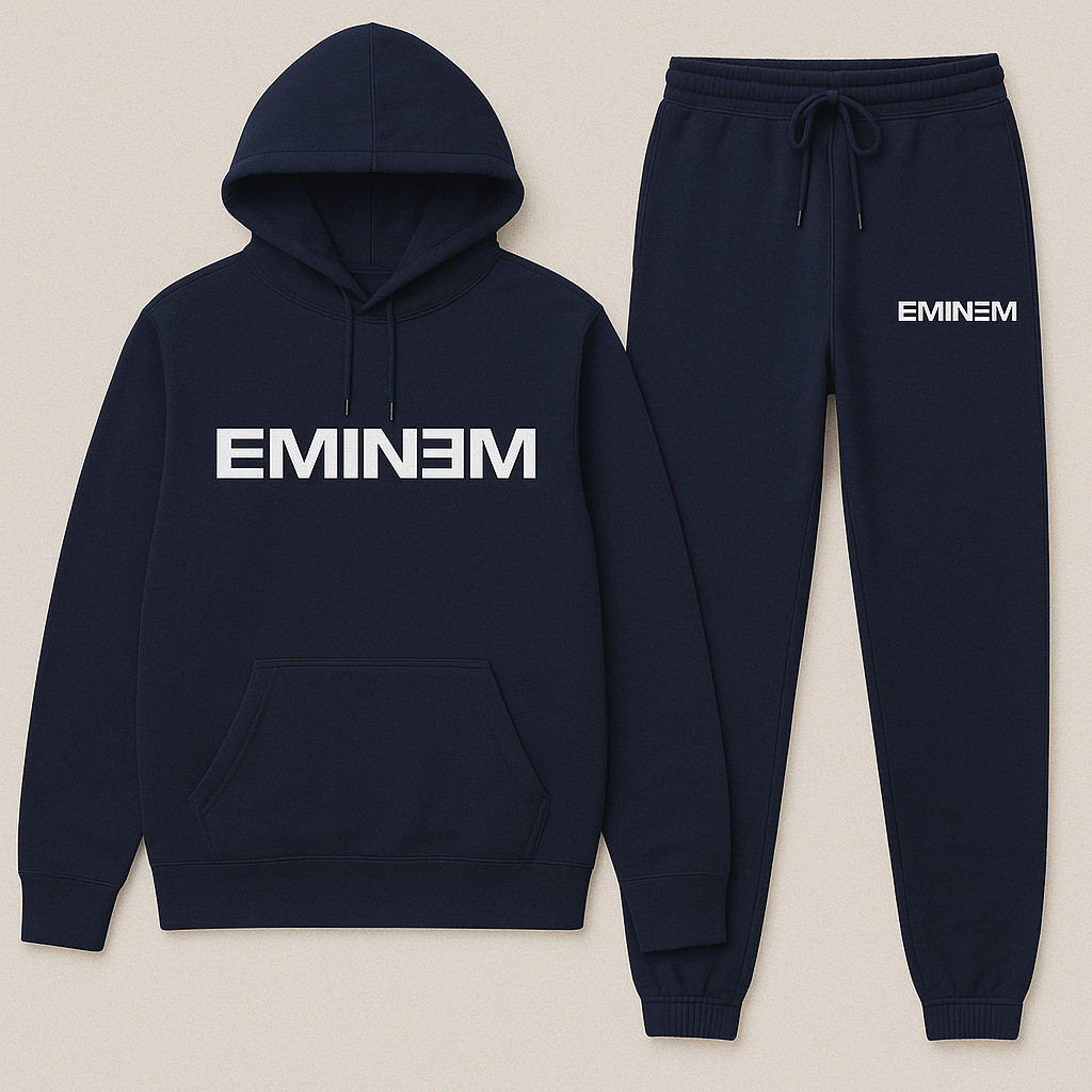 Eminem Classic Hoodie & Jogger Tracksuit Set