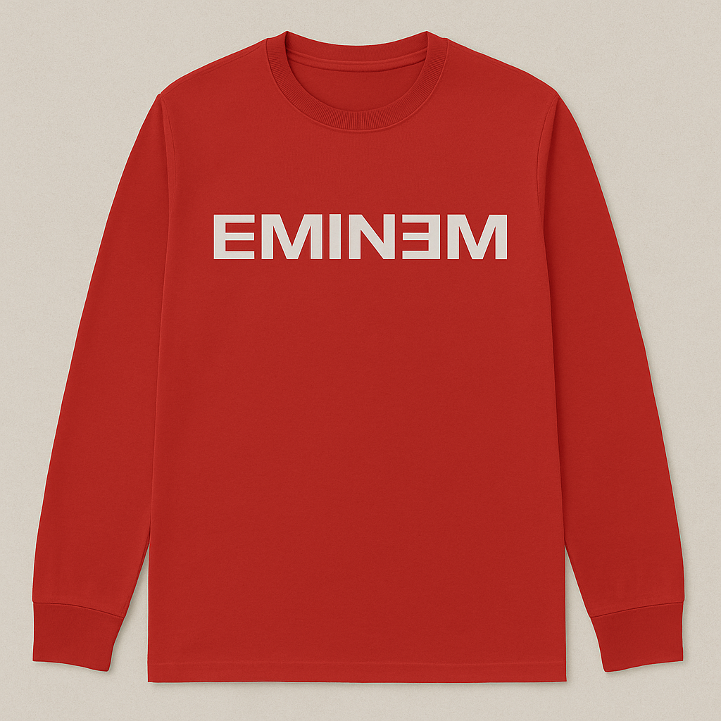 Eminem Classic Logo T-Shirt Long Sleeves