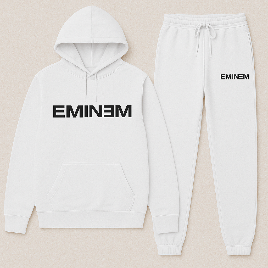 Eminem Classic Hoodie & Jogger Tracksuit Set