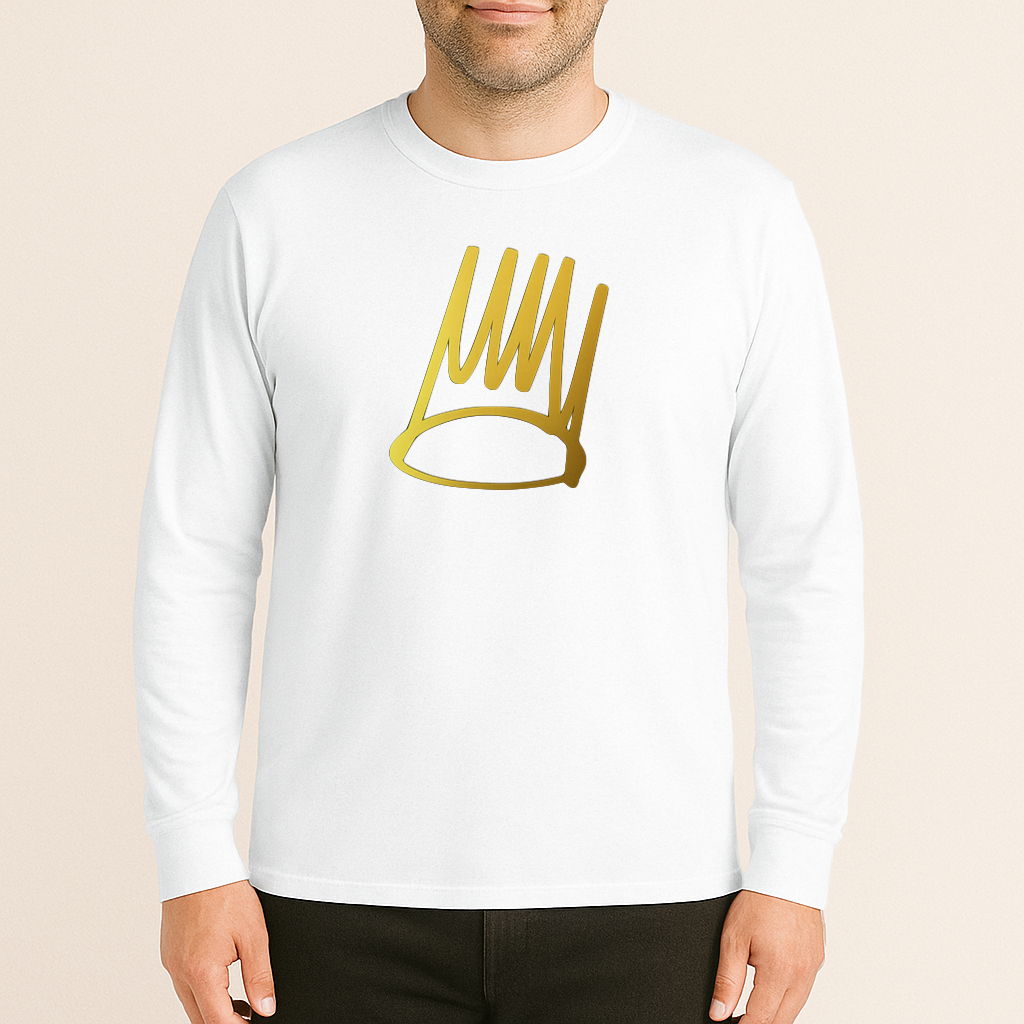 Men's J Cole "Born Sinner" Crown Long Sleeves T-Shirt