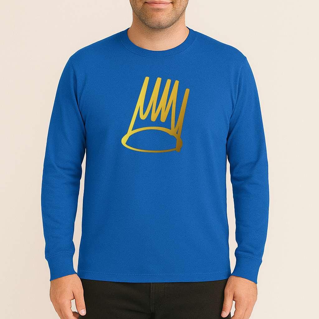 Men's J Cole "Born Sinner" Crown Long Sleeves T-Shirt