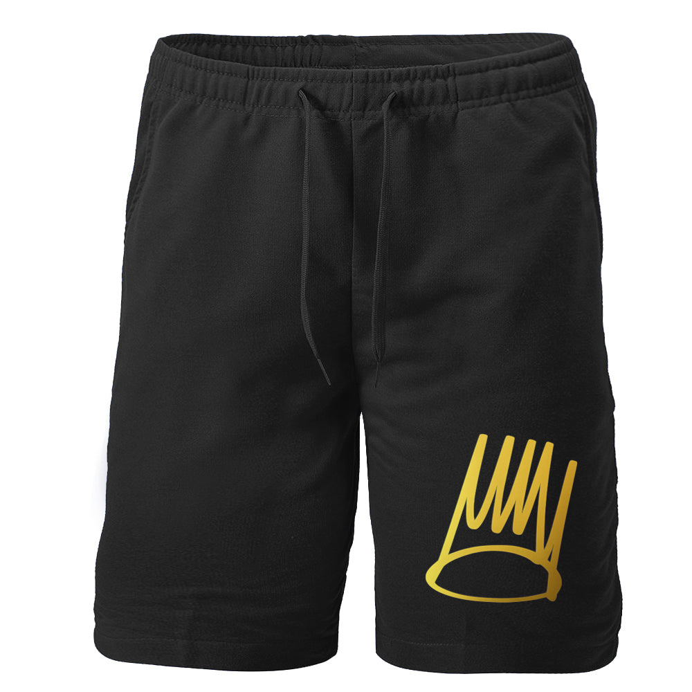 Men's J Cole "Born Sinner" Crown Fleece Shorts