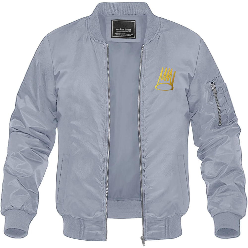 Men's J Cole "Born Sinner" Lightweight Bomber Jacket Softshell Varsity Coat