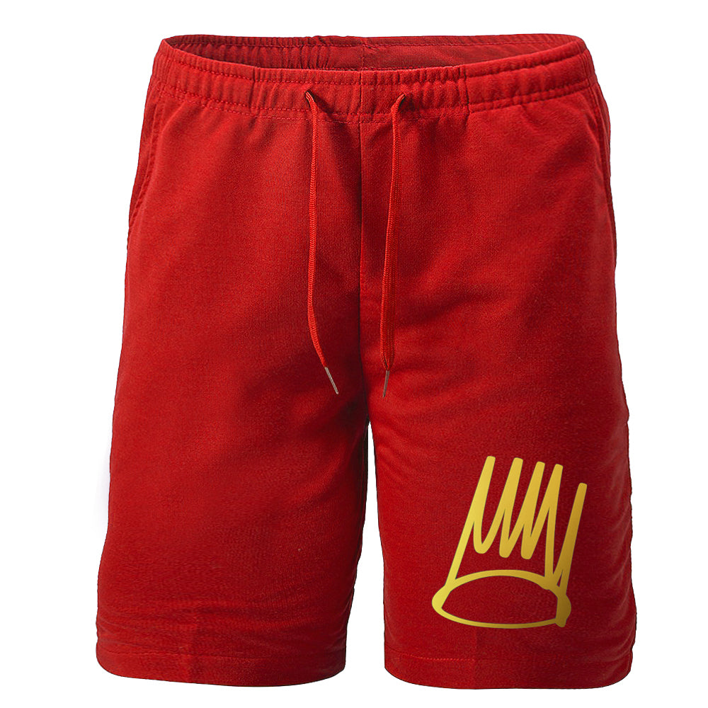 Men's J Cole "Born Sinner" Crown Fleece Shorts