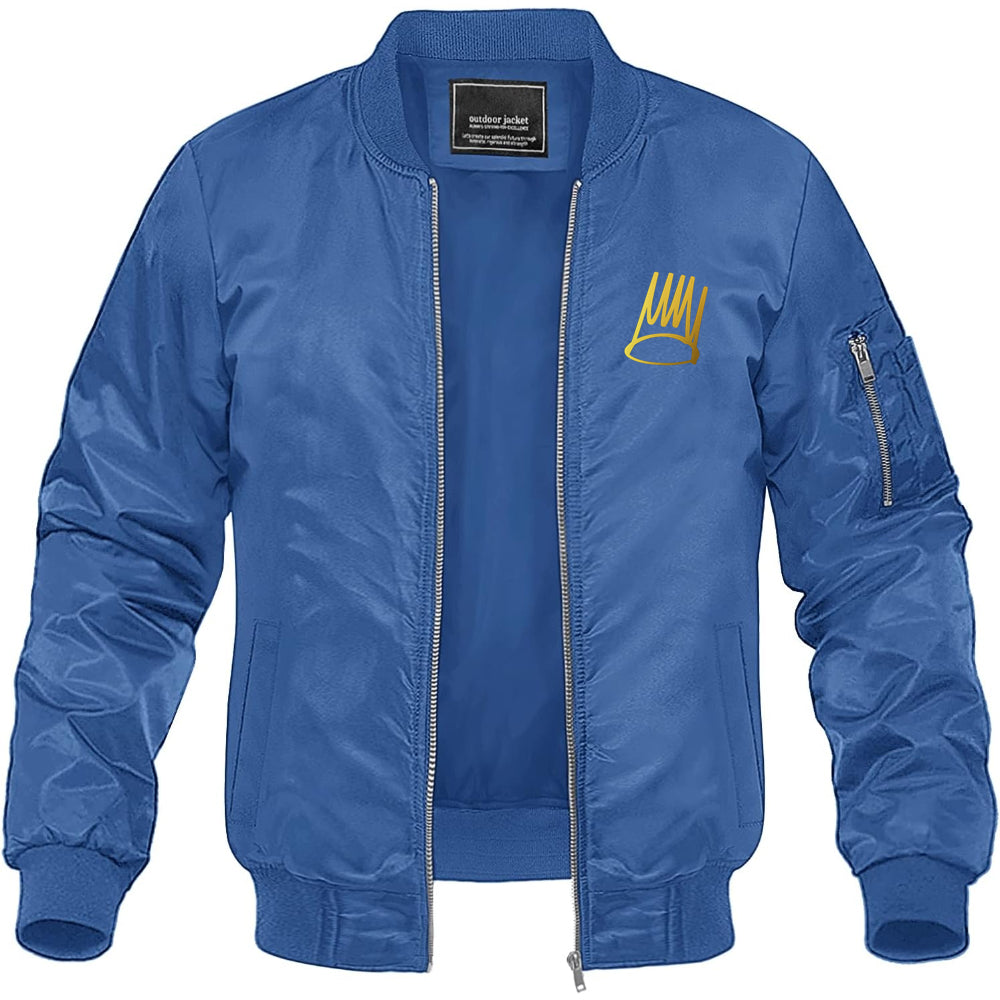 Men's J Cole "Born Sinner" Lightweight Bomber Jacket Softshell Varsity Coat