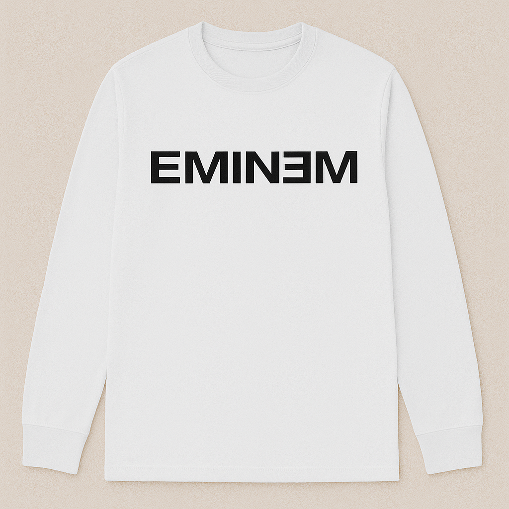 Eminem Classic Logo T-Shirt Long Sleeves