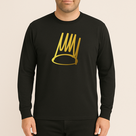 Men's J Cole "Born Sinner" Crown Long Sleeves T-Shirt