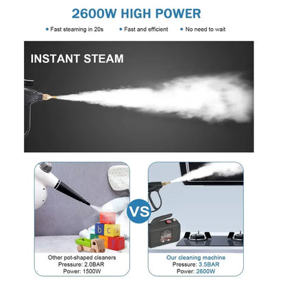 220V 3000W Commercial & Household Steam Cleaner