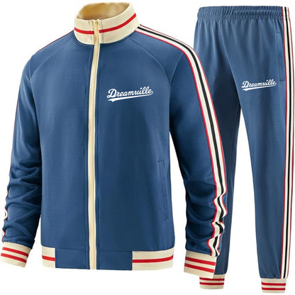 Men's Dreamville Premium Two-Piece Designer Tracksuit Zippered Front