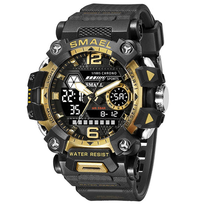 SMAEL 8072 Men's Dual Display Military Sports Watch