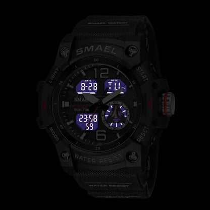 SMAEL 8007 Military Sports Waterproof Watch for Men