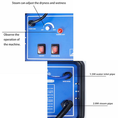 220V 3000W Commercial & Household Steam Cleaner