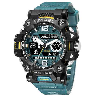 SMAEL 8072 Men's Dual Display Military Sports Watch