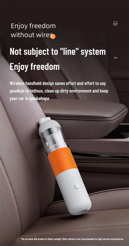 Rechargeable Handheld Car & Home Vacuum Cleaner