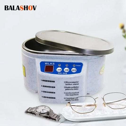 30/50W Digital Ultrasonic Cleaner - Multi-Purpose Cleaning Machine