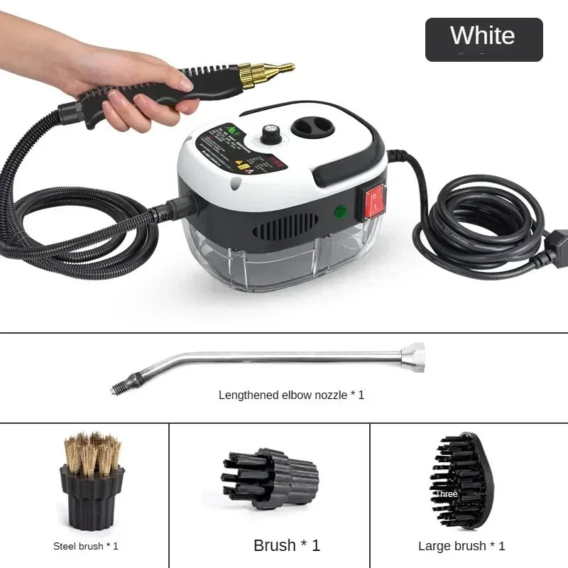 110V/220V High-Pressure & Temperature Handheld Steam Cleaner - Multi-Purpose Jet Washer