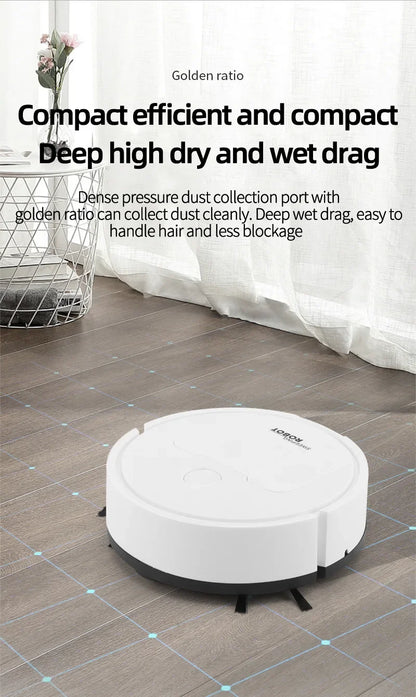 Fully Automatic Sweeping Robot Suction And Sweeping Mop Household Lazy Person Intelligent Three In One Sweeping Machine