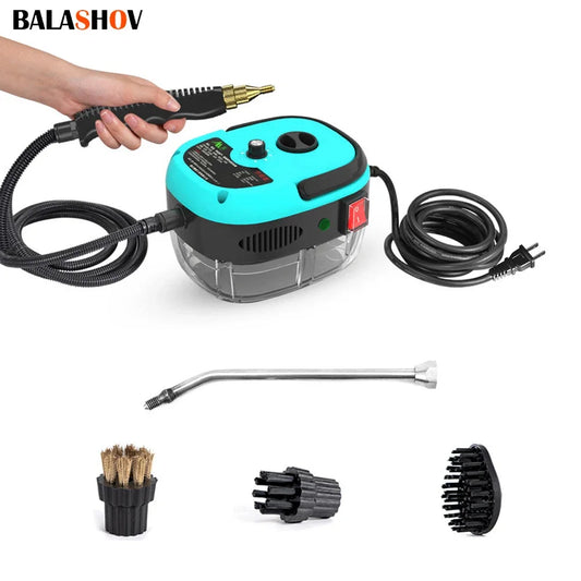 110V/220V High-Pressure & Temperature Handheld Steam Cleaner - Multi-Purpose Jet Washer