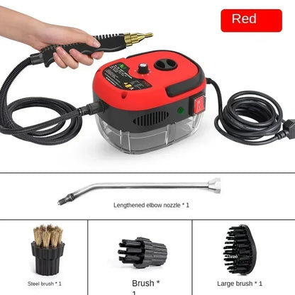 110V/220V High-Pressure & Temperature Handheld Steam Cleaner - Multi-Purpose Jet Washer