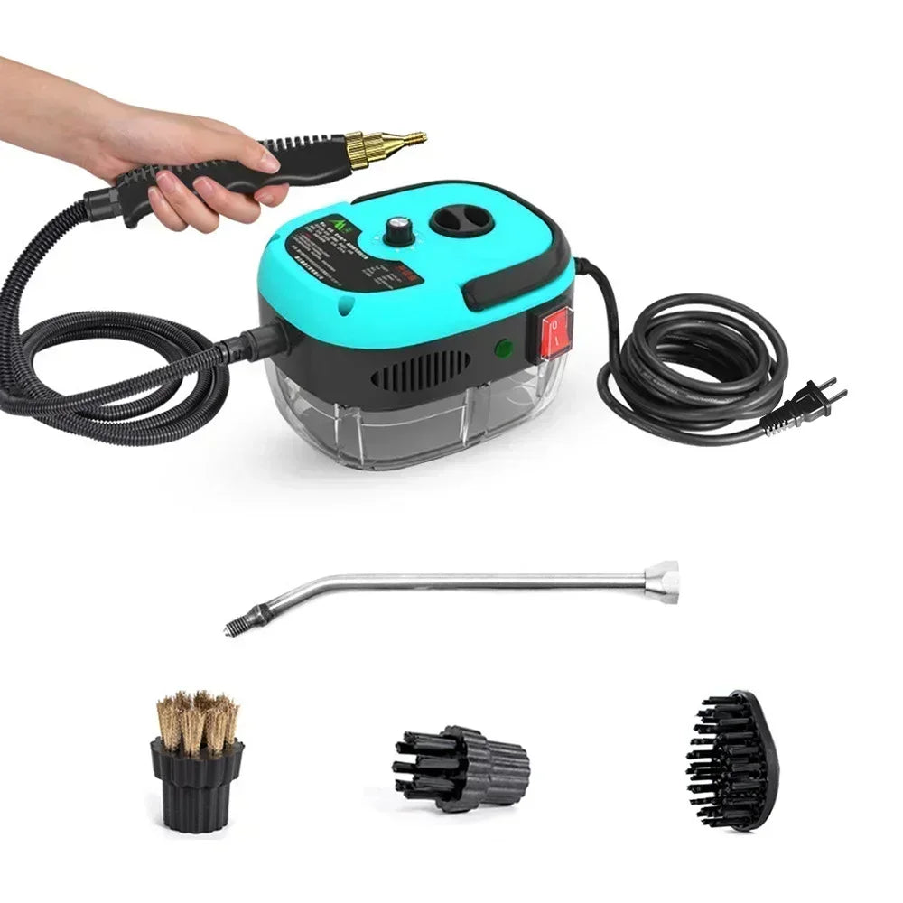 110V/220V High-Pressure & Temperature Handheld Steam Cleaner - Multi-Purpose Jet Washer