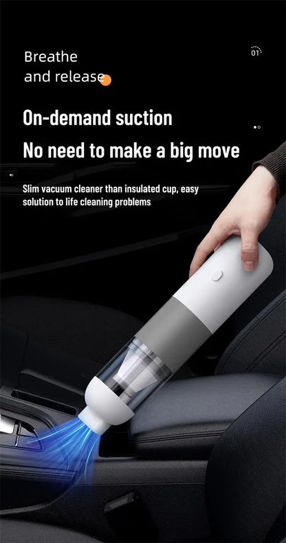 Rechargeable Handheld Car & Home Vacuum Cleaner