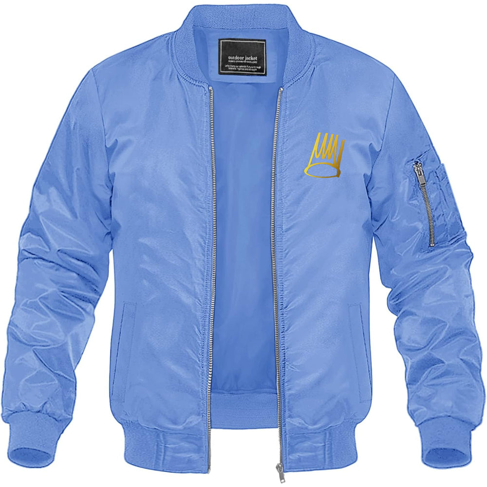 Men's J Cole "Born Sinner" Lightweight Bomber Jacket Softshell Varsity Coat