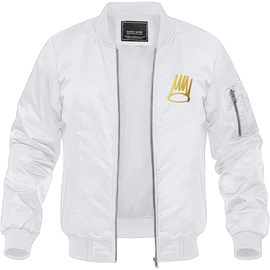 Men's J Cole "Born Sinner" Lightweight Bomber Jacket Softshell Varsity Coat